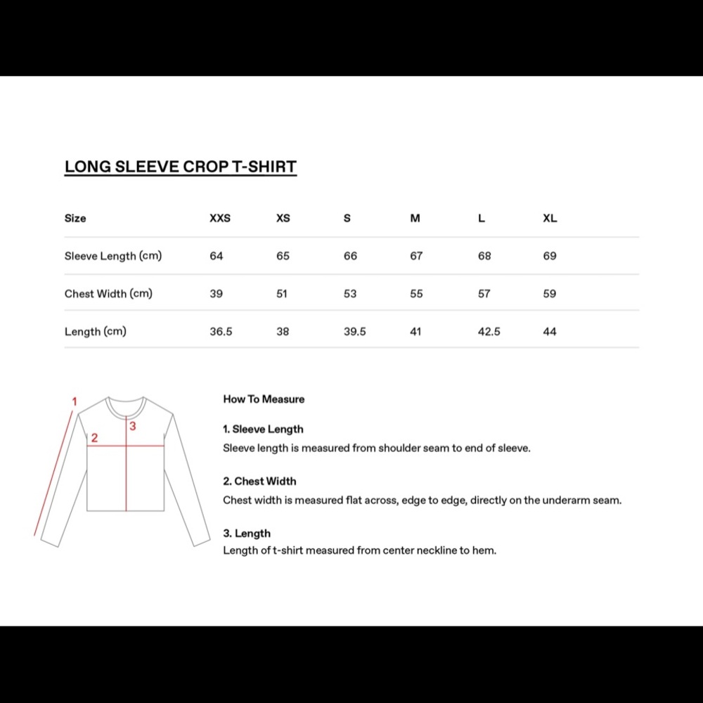 NWT Pangaia long sleeve crop top - Picture 4 of 4